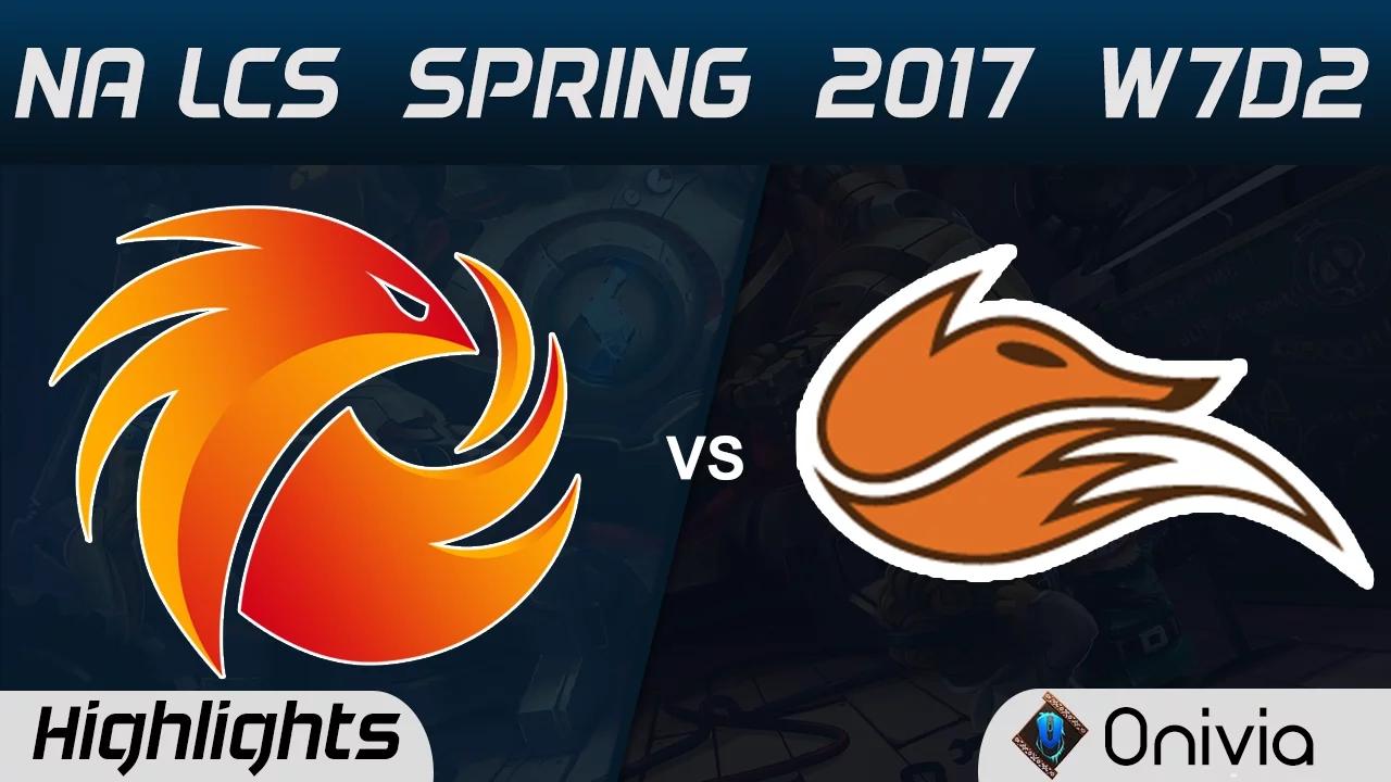 P1 vs FOX Highlights Game 1 NA LCS Spring 2017 W7D2 Phoenix1 vs Echo Fox thumbnail