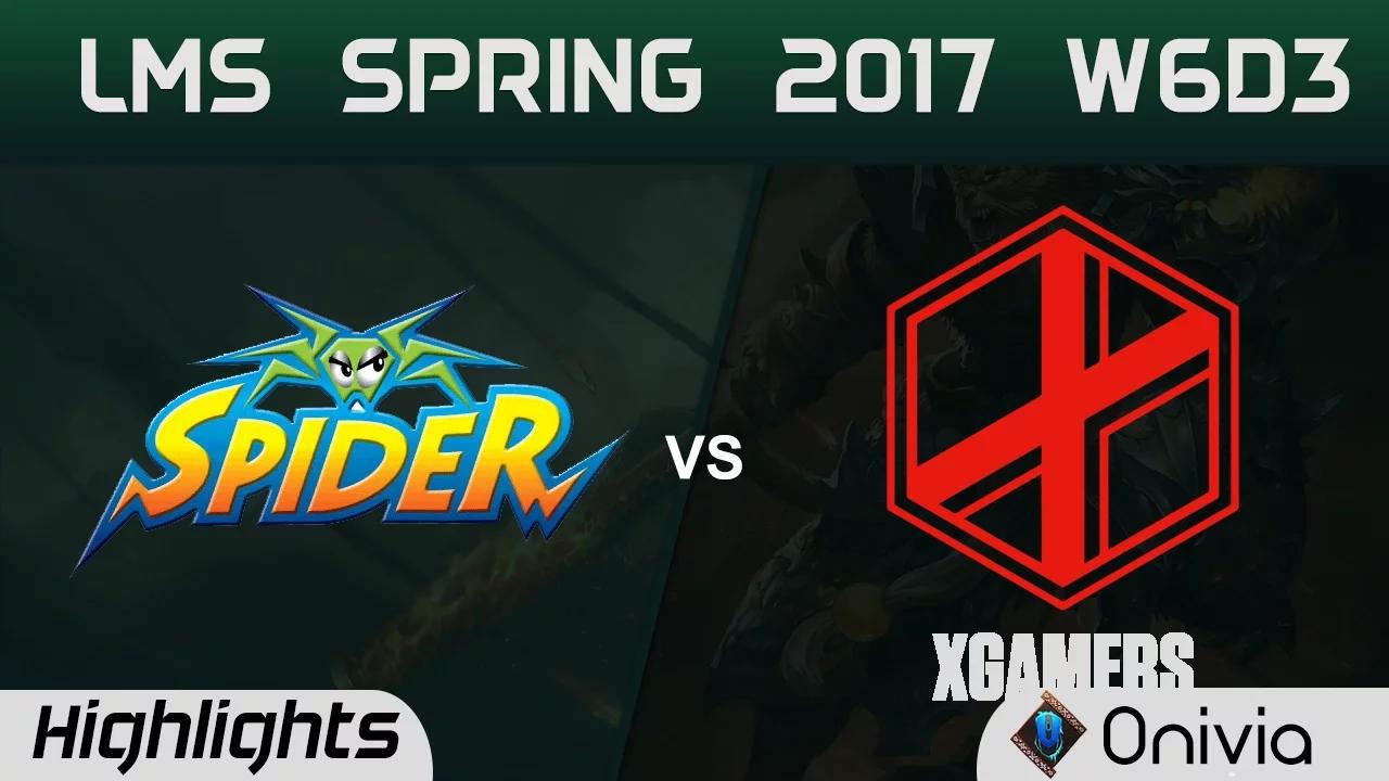 WS vs XG Highlights Game 1 LMS 精華 春季職業聯賽 2017 W6D3 Wayi Spyder vs xGamers thumbnail