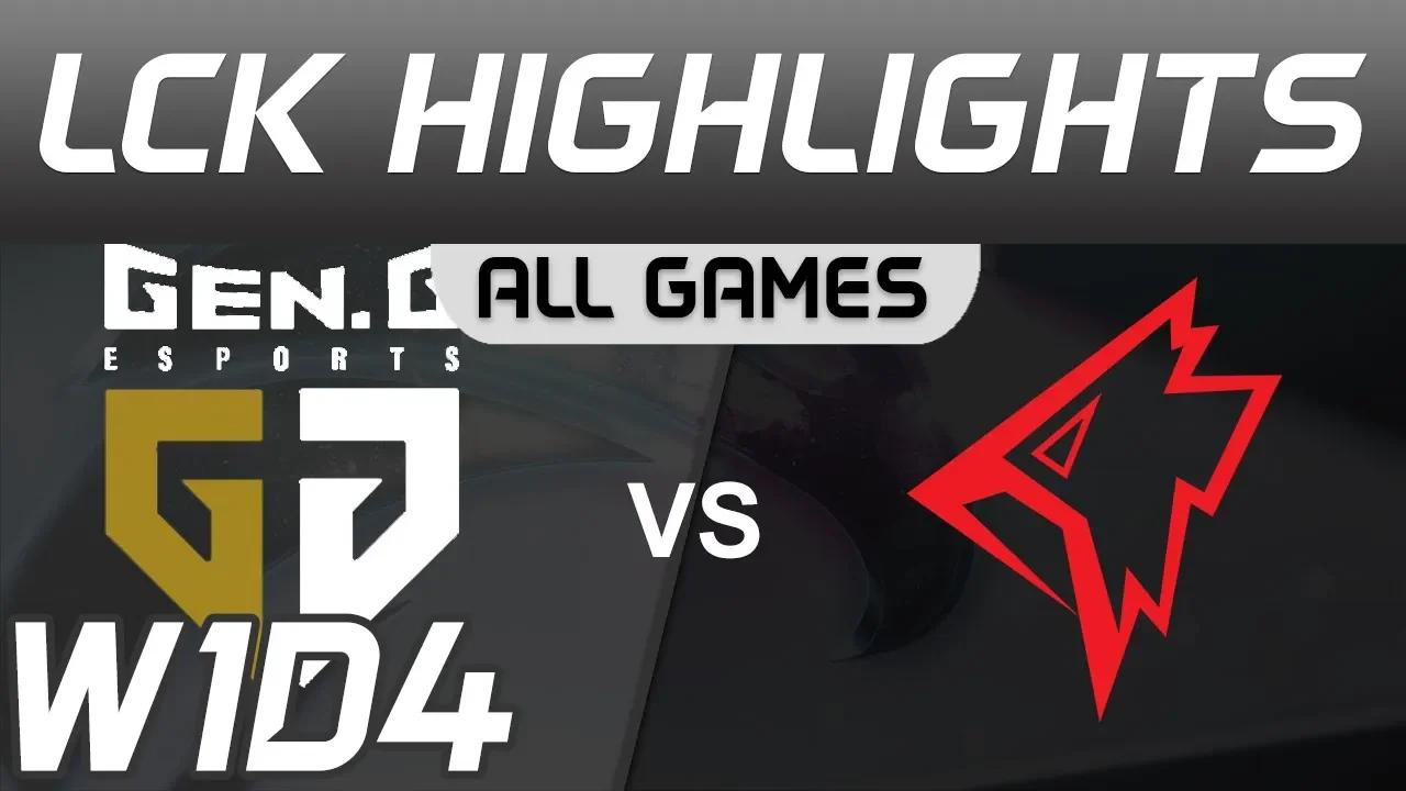 GEN vs GRF ALL GAMES Highlights LCK Spring 2020 Gen G vs Griffin LCK Highlights 2020 by Onivia thumbnail