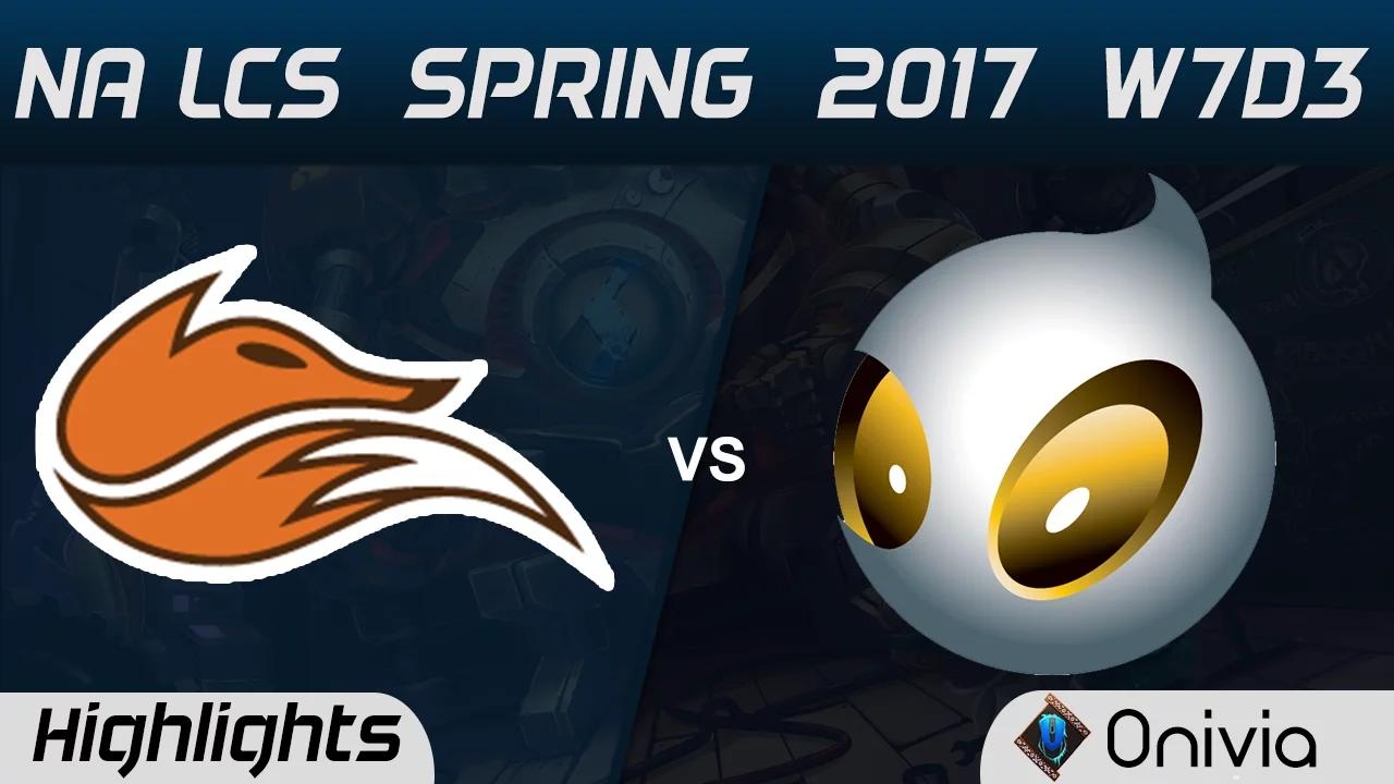 FOX vs DIG Highlights Game 2 NA LCS Spring 2017 W7D3 Echo Fox vs Dignitas thumbnail