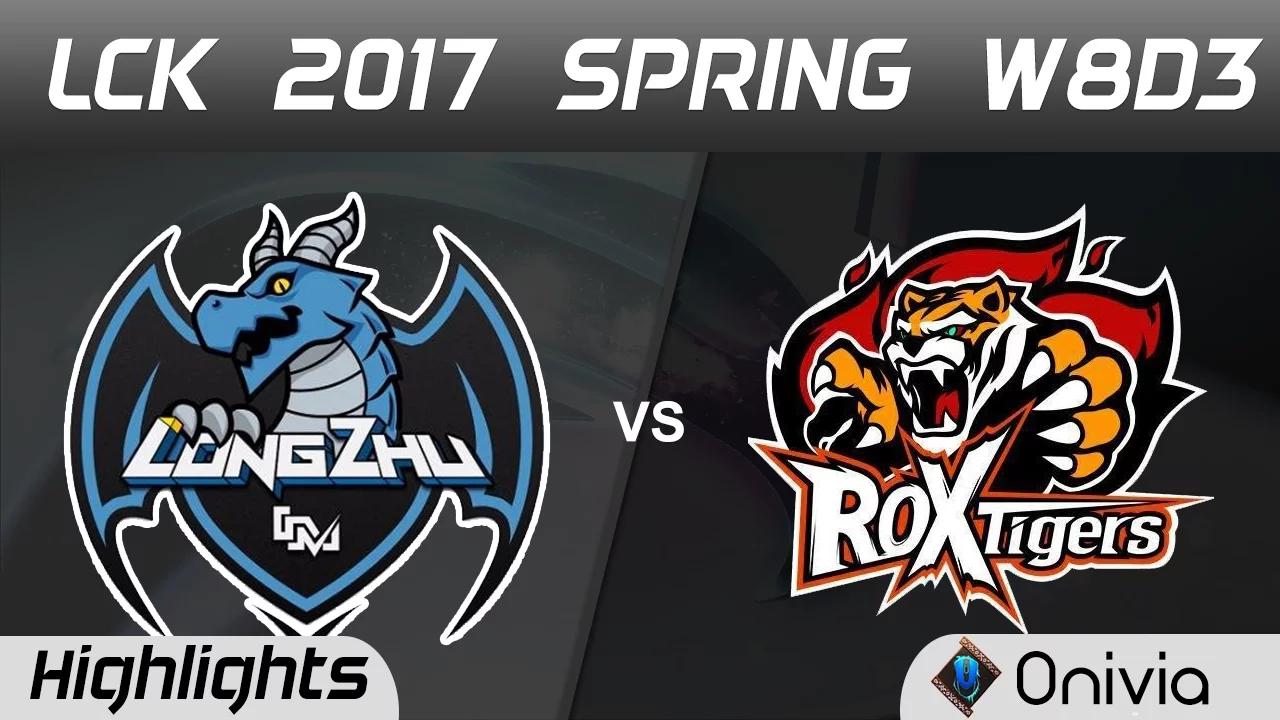 LZ vs ROX Highlights Game 2 LCK Spring 2017 W8D3 Longzhu vs ROX Tigers thumbnail