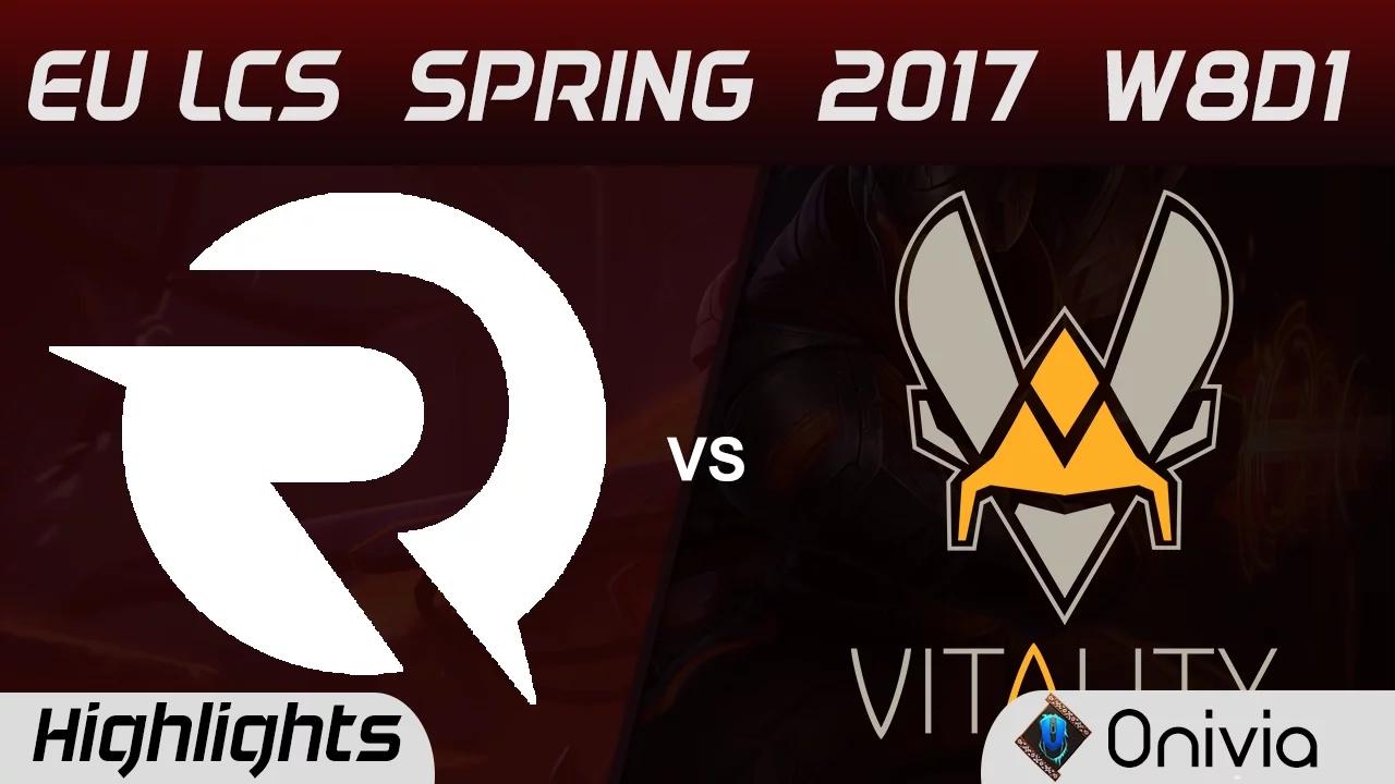 OG vs VIT Highlights Game 1 EU LCS Spring 2017 W8D1 Origen vs Vitality thumbnail