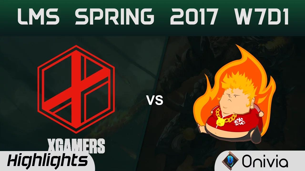 XG vs FB Highlights Game 1 LMS 精華 春季職業聯賽 2017 W7D1 xGamers vs Fireball thumbnail