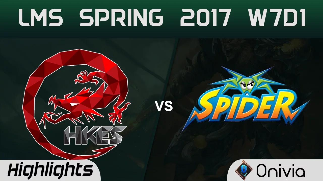 HKE vs WS Highlights Game 2 LMS 精華 春季職業聯賽 2017 W7D1 Hong Kong Esports vs Wayi Spyder thumbnail