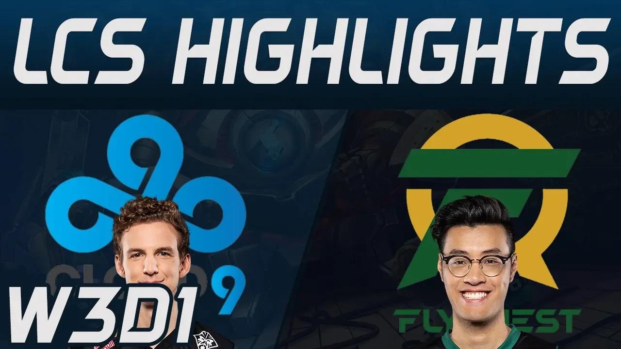 C9 vs FLY Highlights LCS Spring 2020 W3D1 Cloud9 vs Flyquest LCS Highlights 2020 by Onivia thumbnail