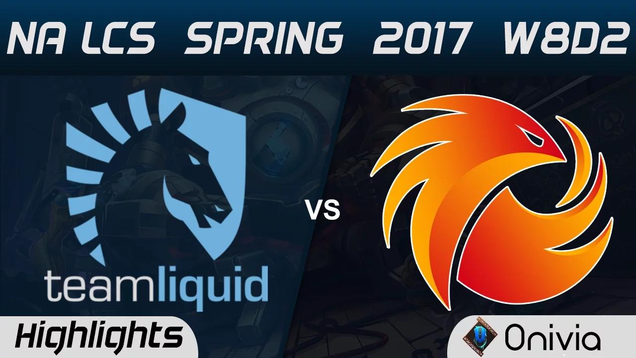 TL vs P1 Highlights Game 1 NA LCS Spring 2017 W8D2 Team Liquid vs Phoenix1 thumbnail