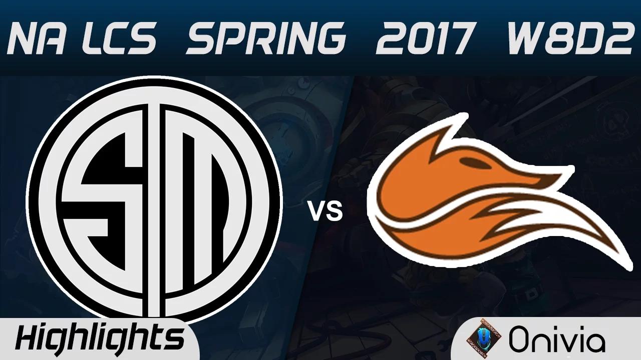 TSM vs FOX Highlights Game 1 NA LCS Spring 2017 Team Solo Mid vs Echo Fox thumbnail