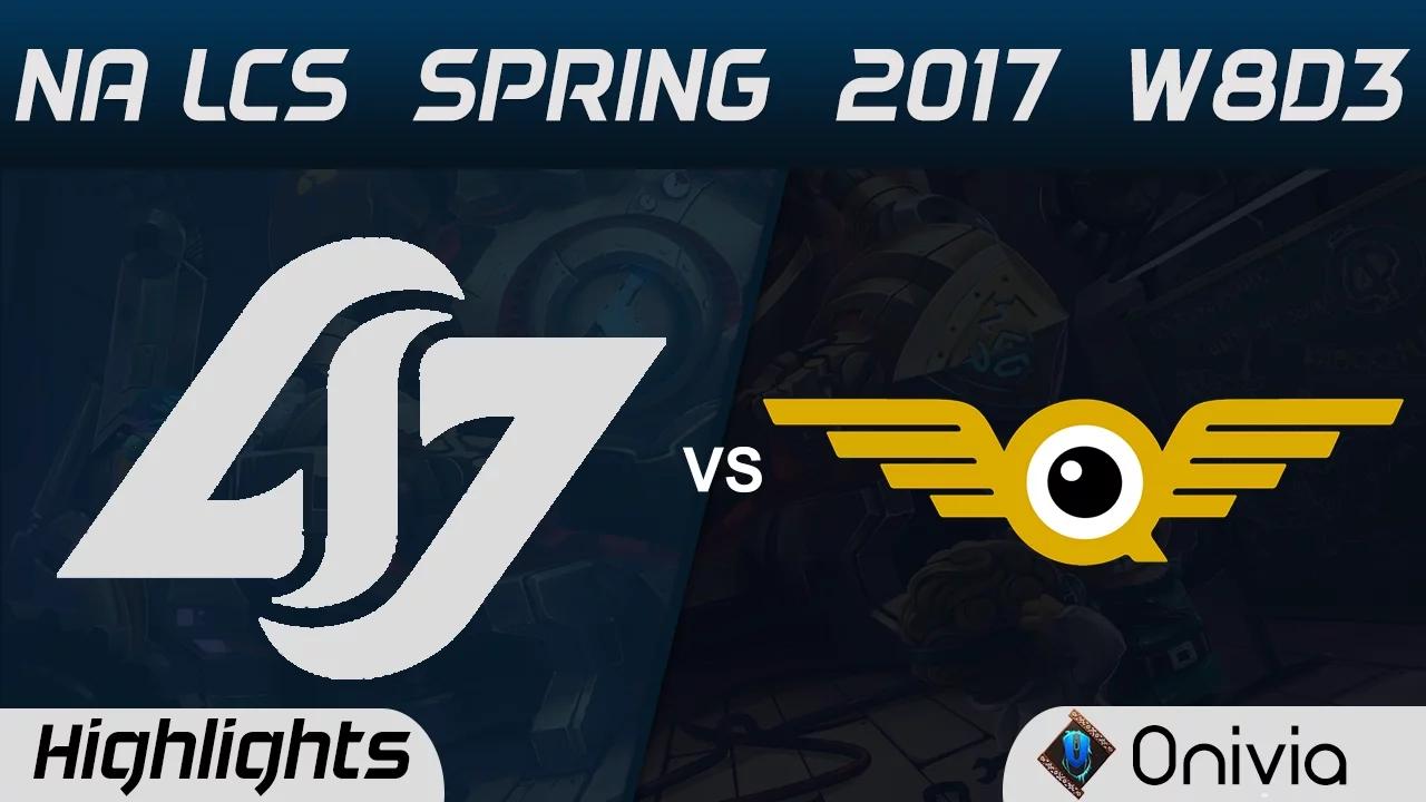 CLG vs FLY Highlights Game 1 NA LCS Spring 2017 Counter Logic Gaming vs FlyQuest thumbnail