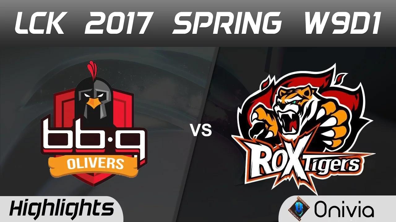 BBQ vs ROX Highlights Game 2 LCK Spring 2017 W9D1 BBQ Olivers vs ROX Tigers thumbnail