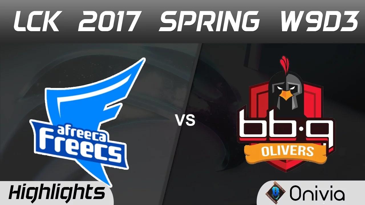 AFS vs BBQ Highlights Game 2 LCK Spring 2017 W9D3 Afreeca Freecs vs BBQ Olivers thumbnail