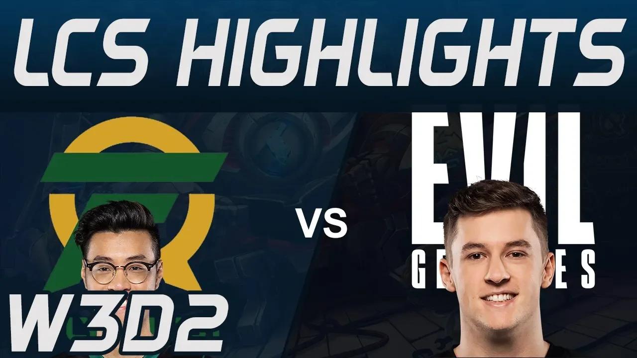 FLY vs EG Highlights LCS Spring 2020 W3D2 Flyquest vs Evil Geniuses LCS Highlights 2020 by Onivia thumbnail