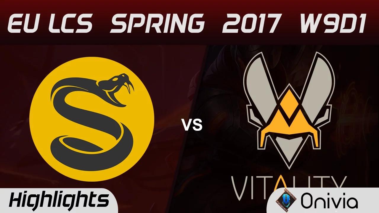 SPY vs VIT Highlights Game 2 EU LCS Spring 2017 W9D1 Splyce vs Vitality thumbnail