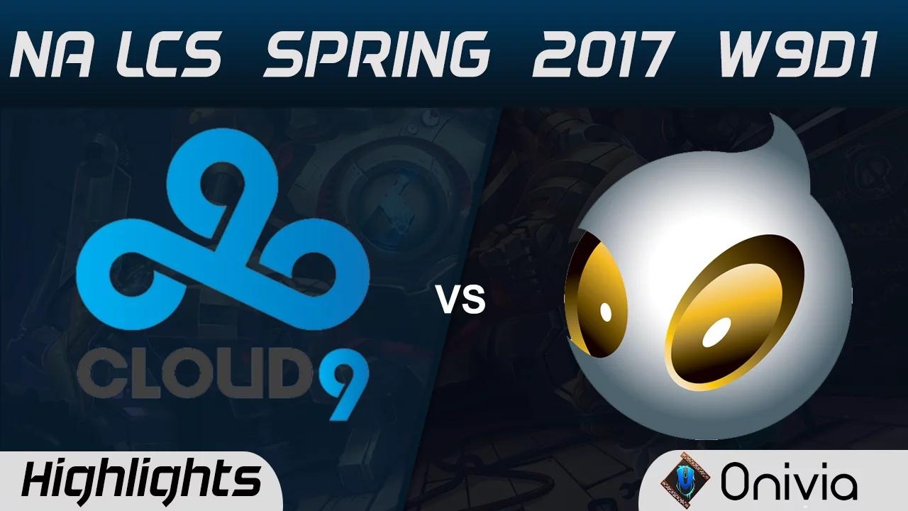 C9 vs DIG Highlights Game 1 NA LCS Spring 2017 W9D1 Cloud9 vs Dignitas thumbnail