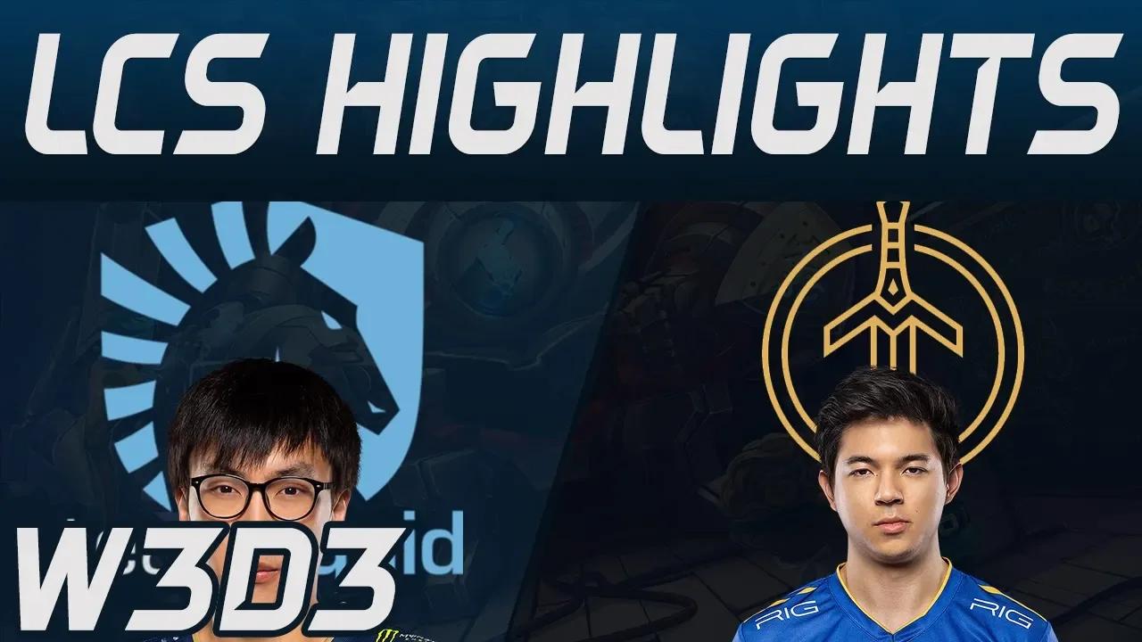 TL vs GG Highlights LCS Spring 2020 W3D3 Team Liquid vs Golden Guardians LCS Highlights 2020 by Oniv thumbnail