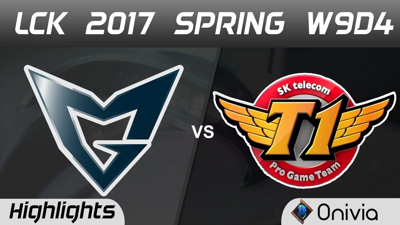 SSG vs SKT Highlights Game 1 LCK Spring 2017 W9D4 Samsung vs SK Telecom T1 thumbnail