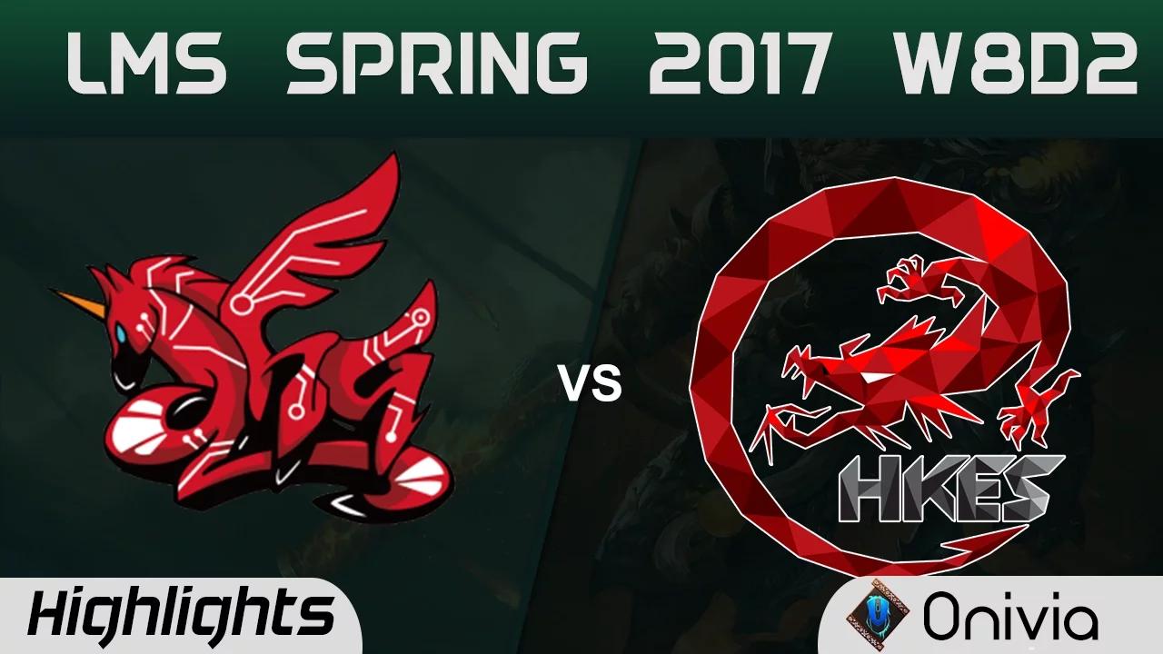 AHQ vs HKE Highlights Game 2 LMS 精華 春季職業聯賽 2017 W8D2 AHQ Esports vs Hong Kong Esports thumbnail