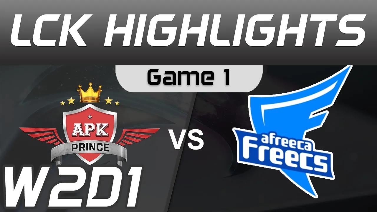 APK vs AF Highlights Game 1 LCK Spring 2020 APK Prince vs Afreeca Freecs LCK Highlights 2020 by Oniv thumbnail