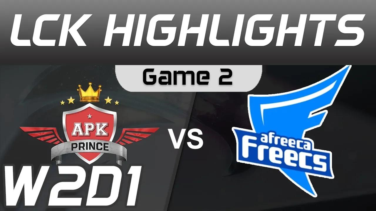 APK vs AF Highlights Game 2 LCK Spring 2020 APK Prince vs Afreeca Freecs LCK Highlights 2020 by Oniv thumbnail