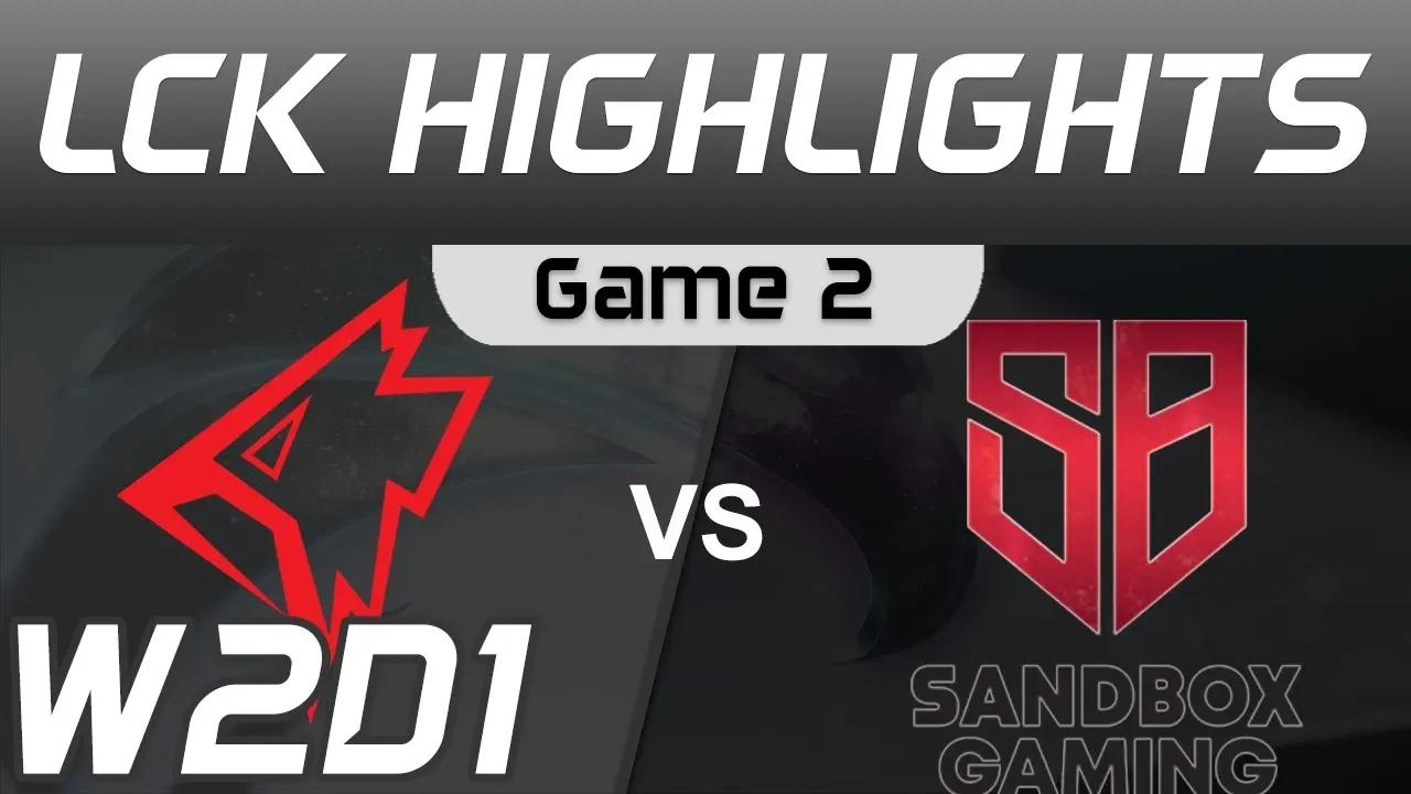 GRF vs SB Highlights Game 2 LCK Spring 2020 Griffin vs Sandbox Gaming LCK Highlights 2020 by Onivia thumbnail