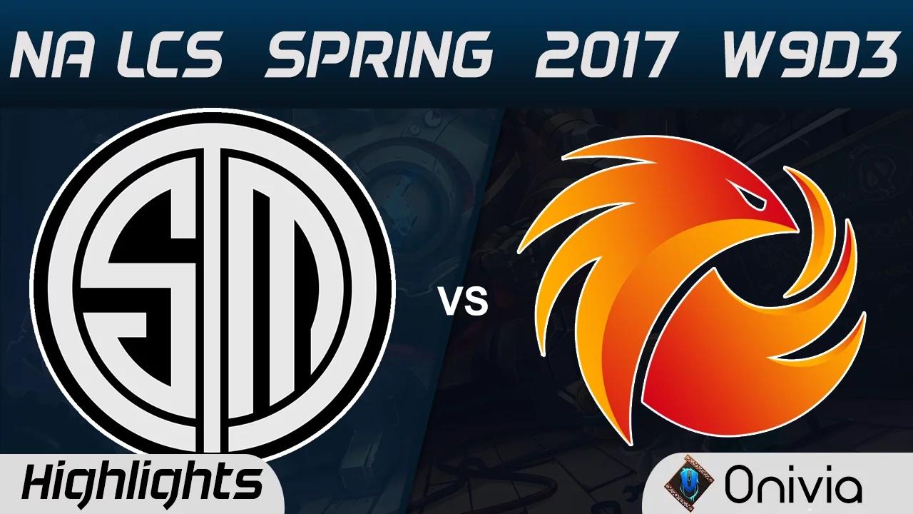 TSM vs P1 Highlights Game 1 NA LCS Spring 2017 W9D3 Team Solo Mid vs Phoneix1 thumbnail