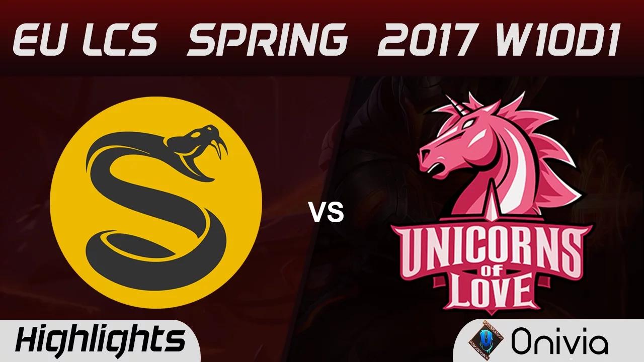 SPY vs UOL Highlights Game 1 EU LCS Spring 2017 W10D1 Splyce vs Unicorns of Love thumbnail