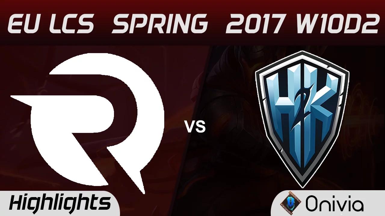 OG vs H2K Highlights Game 1 EU LCS Spring 2017 W10D2 Origen vs H2K Gaming thumbnail