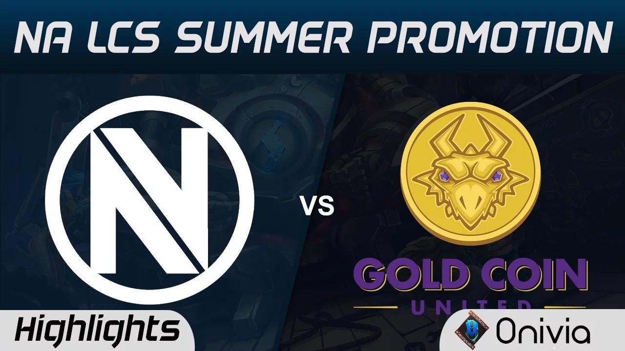 NV vs GCU Highlights Game 2 NA LCS Summer Promotion 2017 EnvyUs vs Gold Coin United thumbnail