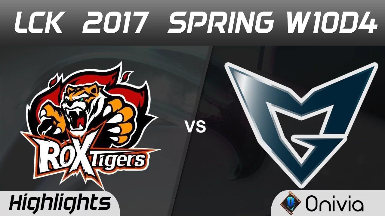 ROX vs SSG Highlights Game 1 LCK Spring 2017 W10D4 ROX Tigers vs Samsung thumbnail