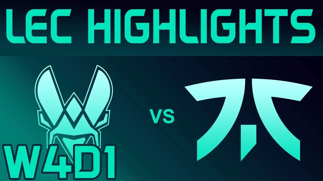 VIT vs FNC Highlights LEC Spring 2020 W4D1 Vitality vs Fnatic LEC Highlights 2020 by Onivia thumbnail