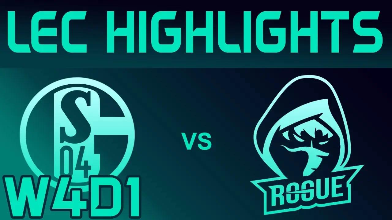 S04 vs RGE Highlights LEC Spring 2020 W4D1 FC Schalke 04 vs Rogue LEC Highlights 2020 by Onivia thumbnail