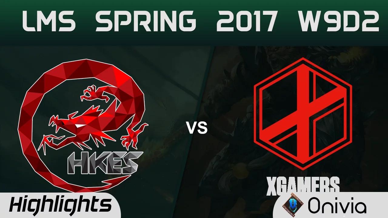 HKE vs XG Highlights Game 1 LMS 精華 春季職業聯賽 2017 W9D2 Hong Kong Esports vs xGamers thumbnail