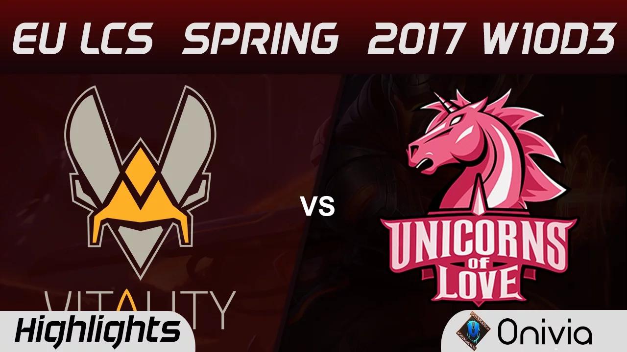 VIT vs UOL Highlights Game 2 EU LCS Spring 2017 W10D3 Vitality vs Unicorns of Love thumbnail