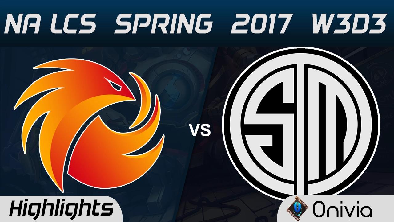 P1 vs TSM Highlights Game 2 NA LCS Spring 2017 W3D3 Phoenix1 vs Team Solo Mid thumbnail