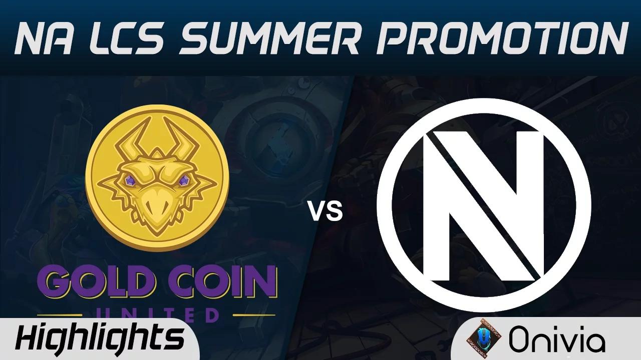 GCU vs NV Highlights Game 2 NA LCS Summer Promotion 2017 Gold Coin United vs EnvyUs thumbnail