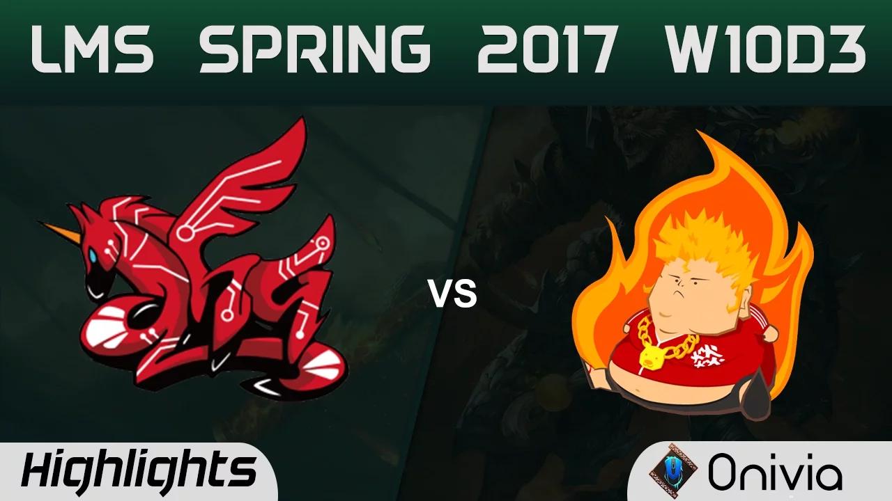 AHQ vs FB Highlights Game 1 LMS 精華 春季職業聯賽 2017 W10D3 AHQ Esports vs Fireball thumbnail