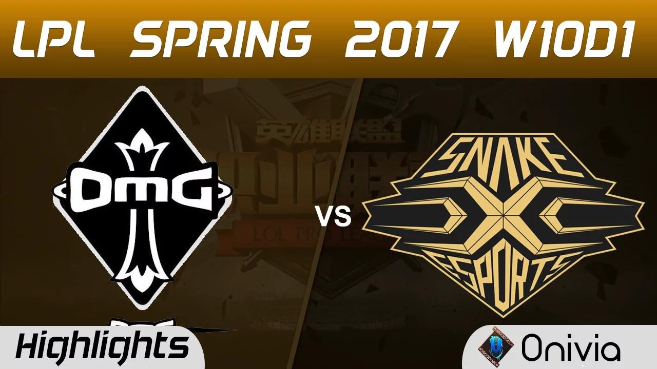 OMG vs SS Highlights Game 1 LPL Spring 2017 W10D1 OMG vs Snake thumbnail