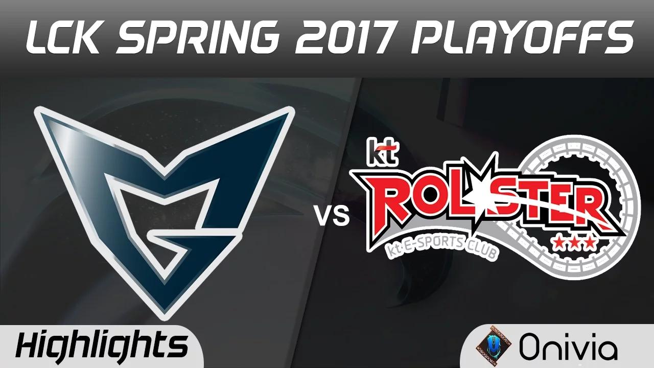 SSG vs KT Highlights Game 2 LCK Spring Playoffs 2017 Samsung vs KT Rolster thumbnail