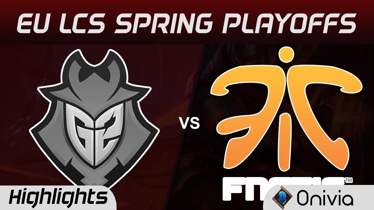 G2 vs FNC Highlights Game 3 LCS Spring Playoffs 2017 G2 Esports vs Fnatic thumbnail