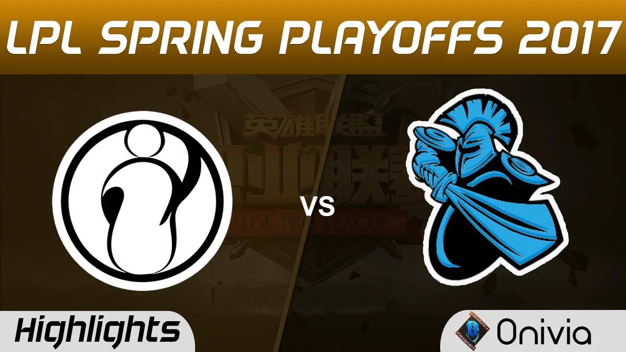 NB vs IG Highlights Game 3 LPL Spring Playoffs 2017 NewBee vs Invictus Gaming thumbnail