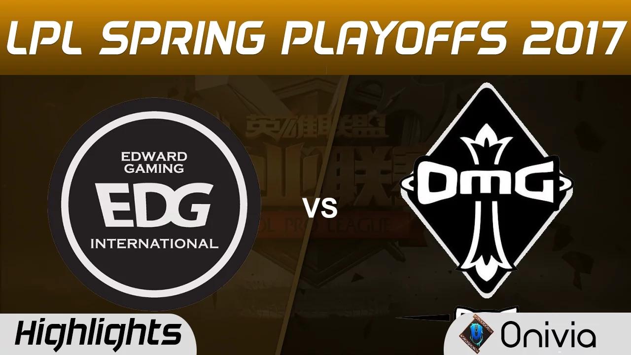 EDG vs OMG Highlights Game 1 LPL Spring Playoffs 2017 Edward Gaming vs OMG thumbnail