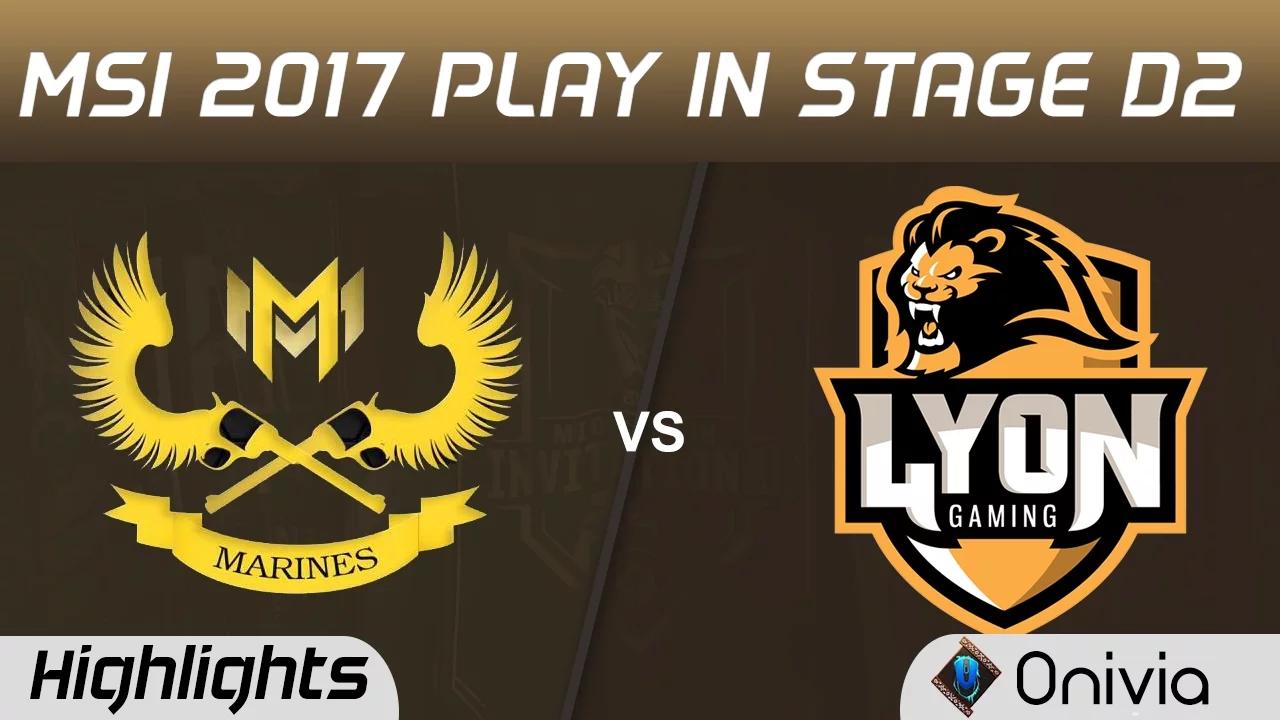 GAM vs LYN Highlights MSI 2017 Play In Stage D2 Marine Esports vs Lyon Gaming by Onivia thumbnail