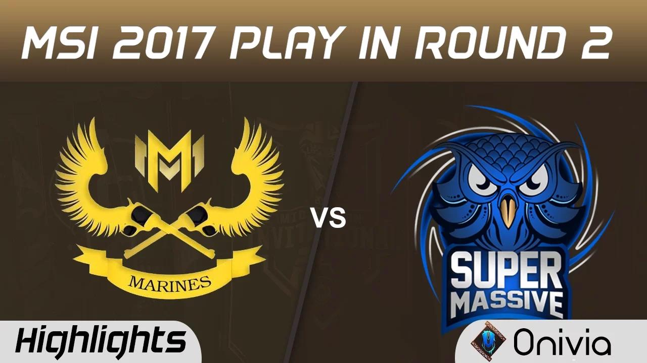 GAM vs SUP Highlights Game 1 MSI 2017 Play In Round 2 Gigabyte Marines vs SuperMassive by Onivia thumbnail