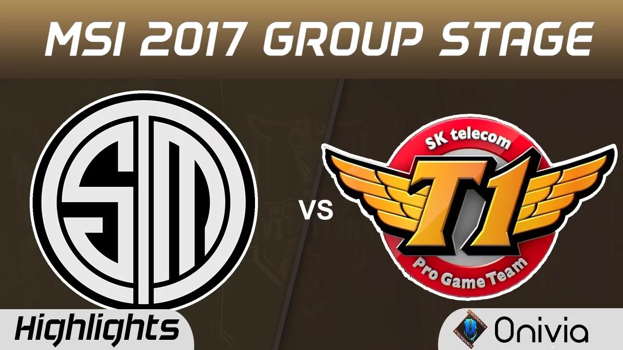 TSM vs SKT Highlights MSI 2017 Group Team Solo Mid vs SK Telecom T1 by Onivia thumbnail