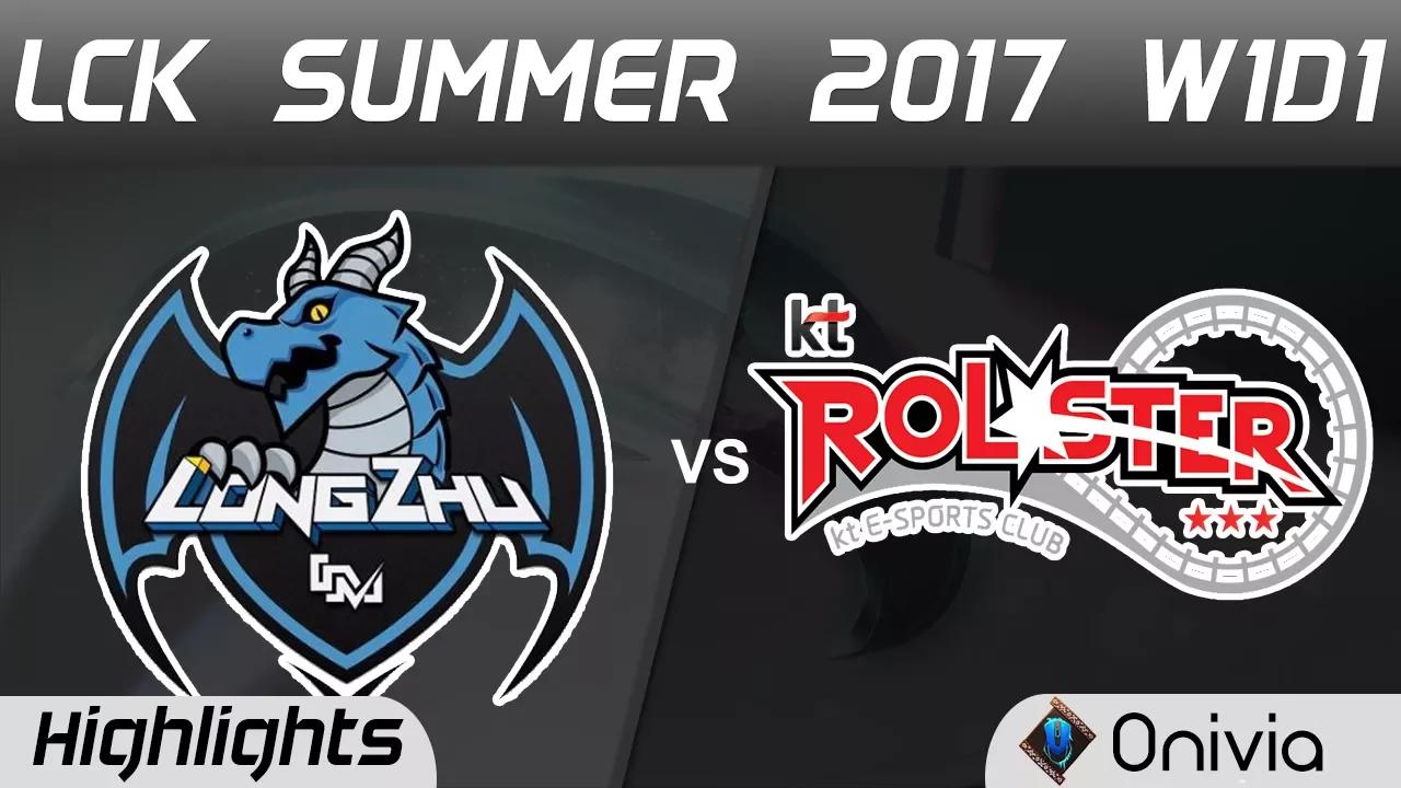 LZ vs KT Highlights Game 2 LCK SUMMER 2017 Longzhu vs KT Rolster By Onivia thumbnail