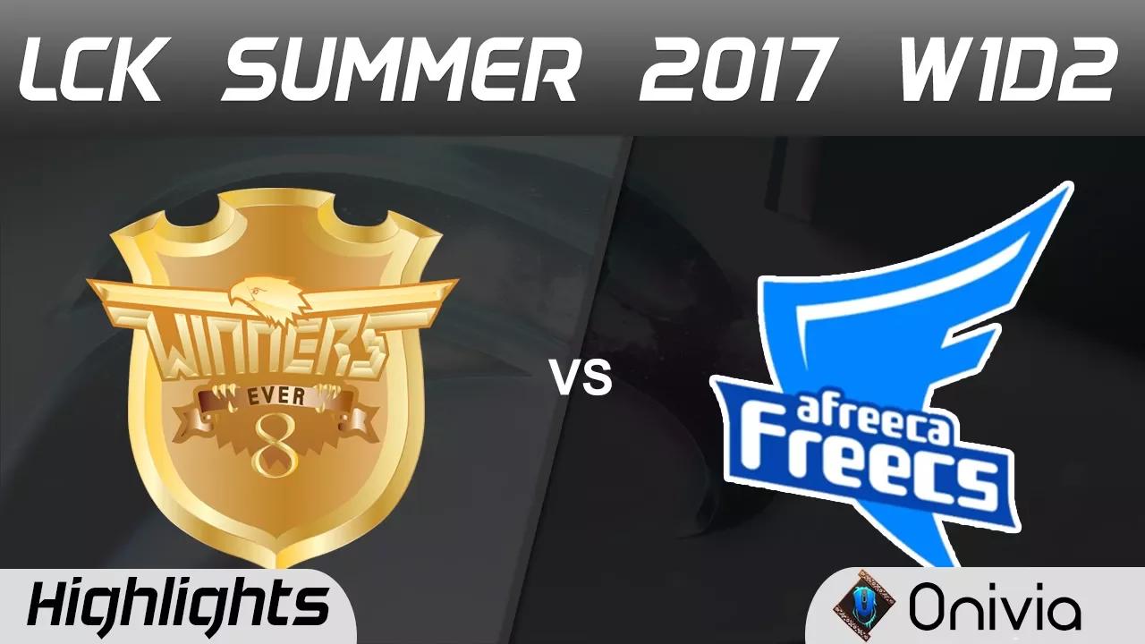 E8W vs AFS Highlights Game 3 LCK SUMMER 2017 Ever8 Winners vs Afreeca Freecs By Onivia thumbnail