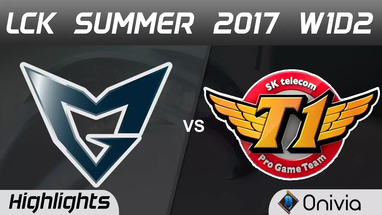 SSG vs SKT Highlights Game 2 LCK SUMMER 2017 Samsung vs SK Telecom By Onivia thumbnail