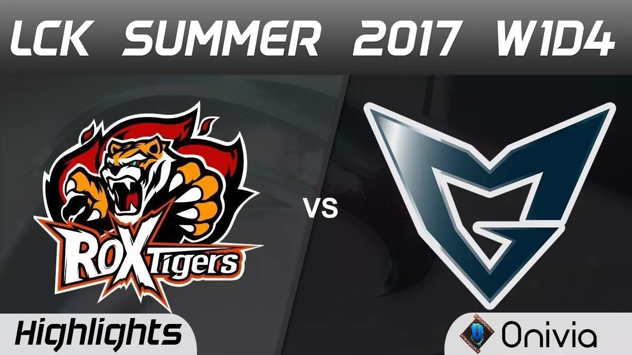 ROX vs SSG Highlights Game 1 LCK SUMMER 2017 ROX Tigers vs Samsug By Onivia thumbnail