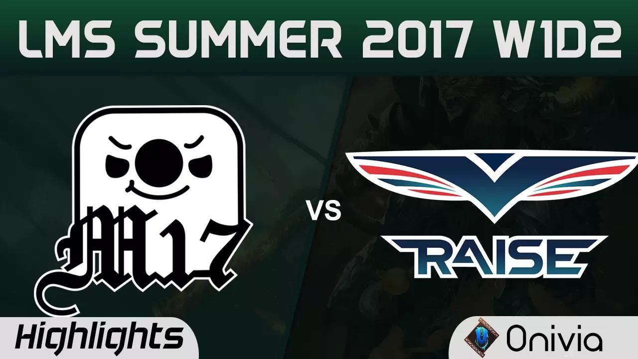 M17 vs RG Highlights Game 2 LMS 精華 春季職業聯賽 2017 SUMMER Machi Esports vs Raise Gaming by Onivia thumbnail