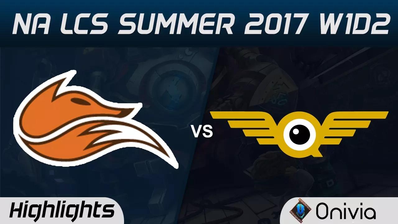 FOX vs FLY Highlights Game 2 NA LCS Summer 2017 Echo Fox vs Fly Quest by Onivia thumbnail