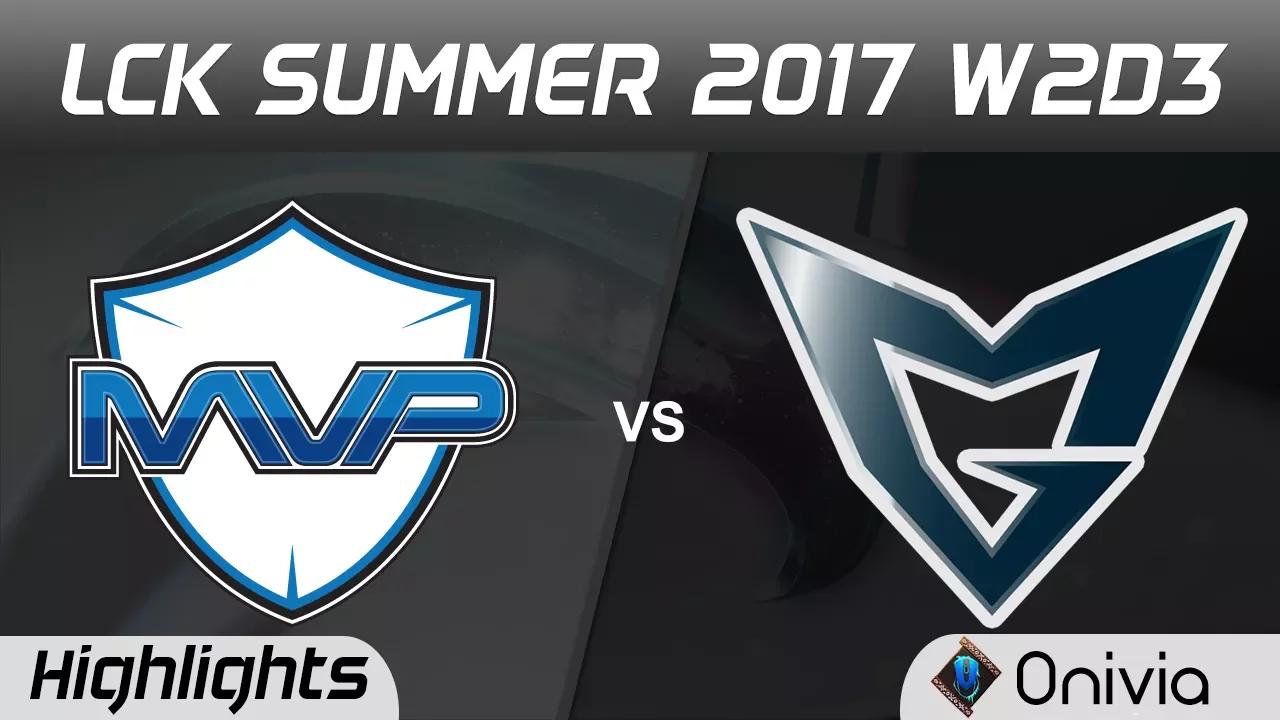 MVP vs SSG Highlights Game 1 LCK SUMMER 2017 MVP vs Samsung By Onivia thumbnail